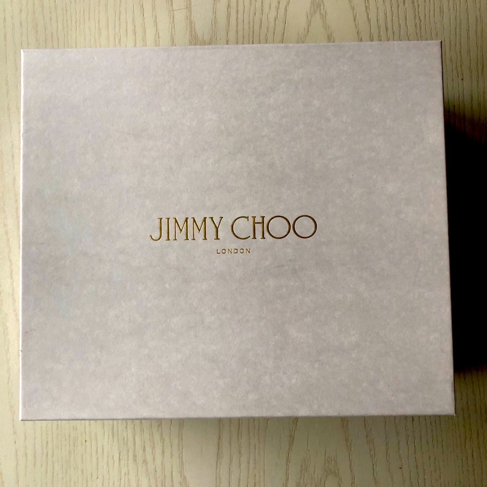 Jimmy Choo Lancer Platinum Ice Dusty Glitter